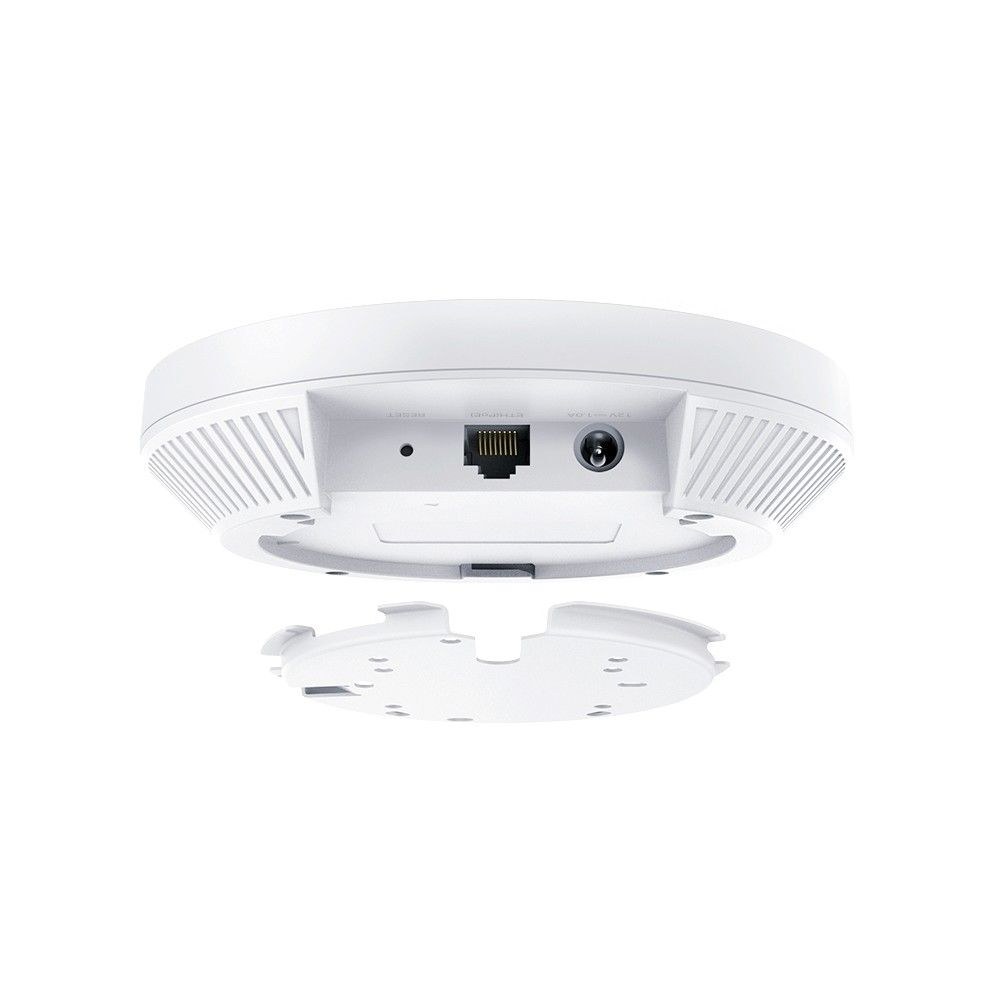 Фото Потолочная точка доступа TP-Link EAP653 AX3000 Ceiling Mount Dual-Band Wi-Fi 6 Access Point, 1 1Gbps RJ45 Port, 574Mbps at2.4 GHz + 2402 Mbps at 5 GHz, 802.3at POE, 2 Internal Antennas