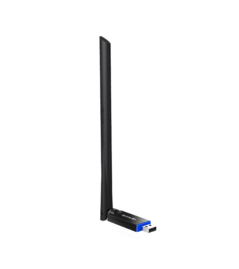 Фото Двухдиапазонный Wi-Fi адаптер Tenda U11 Pro 2,4/5 ГГц, до 900 Мбит/с, передатчик 20 dBm, подключение USB 2.0, 1х6dBi