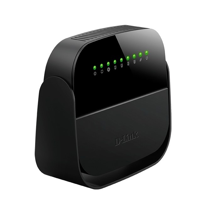 Фото Роутер беспроводной D-Link DSL-2640U/R1A ADSL2+ черный ANNEX А