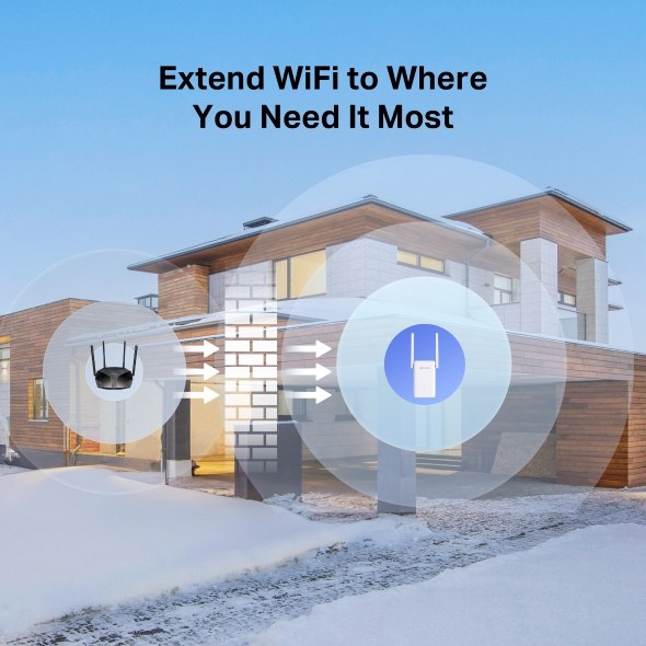 Фото Усилитель Wi-Fi сигнала Mercusys ME80X AX3000