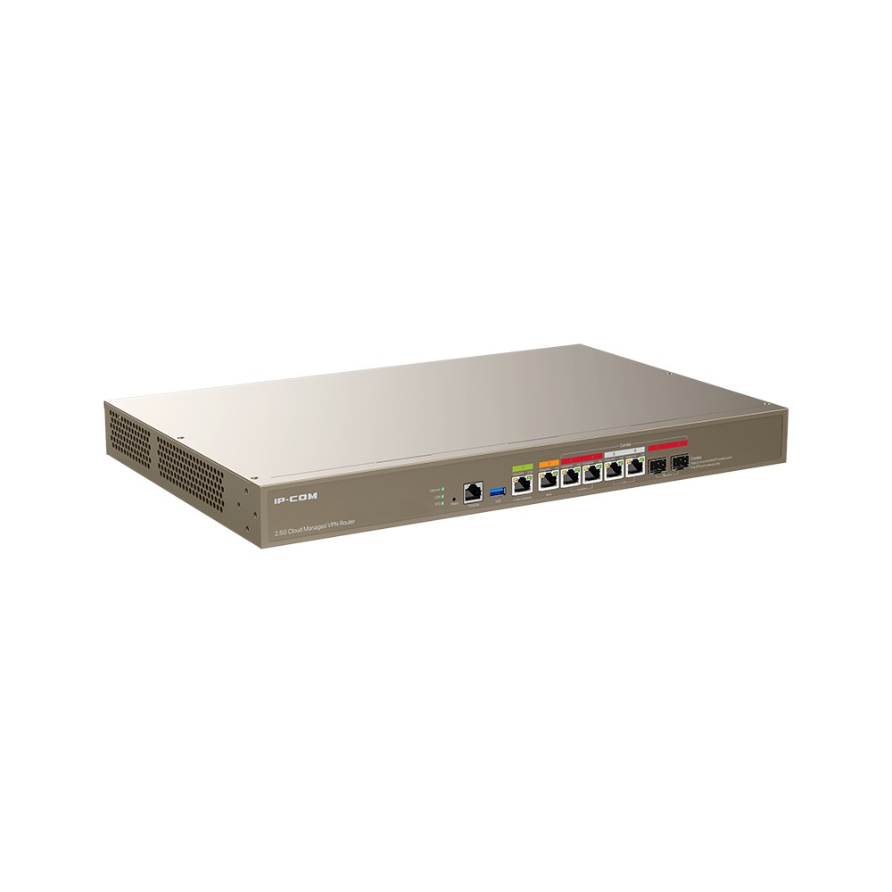 Фото Маршрутизатор IP-COM M50-F, 1×2.5 Гбит/с + 5×1 Гбит/с LAN/WAN + 2×1 Гбит/с SFP (Комбо), управляемый
