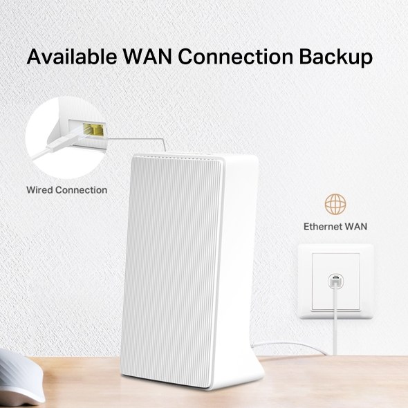 Фото Wi-Fi роутер Mercusys MB130-4G AC1200 Двухдиапазонный 4G LTE