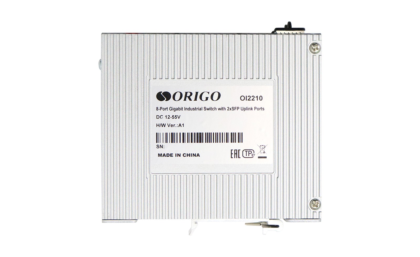 Фото Коммутатор ORIGO OI2210/A1A, 8×1 Гбит/с, 2×1 Гбит/с SFP, неуправляемый
