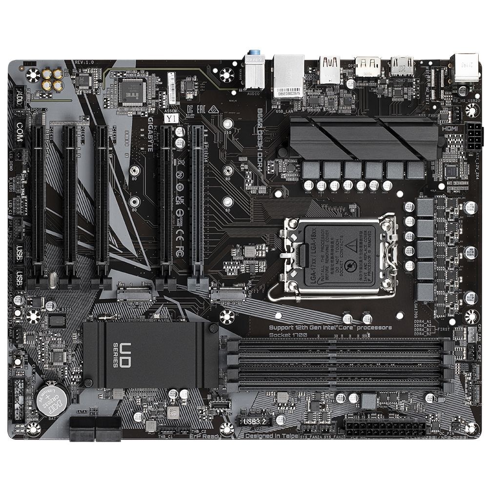Фото Материнская плата Gigabyte B660 S1700 ATX B660 DS3H DDR4