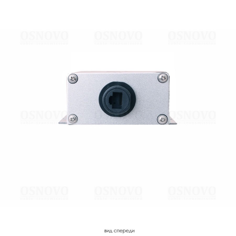 Фото Коммутатор/PoE удлинитель OSNOVO SW-8030/WD, 2×1 Гбит/с PoE + 1×1 Гбит/с, неуправляемый, уличный