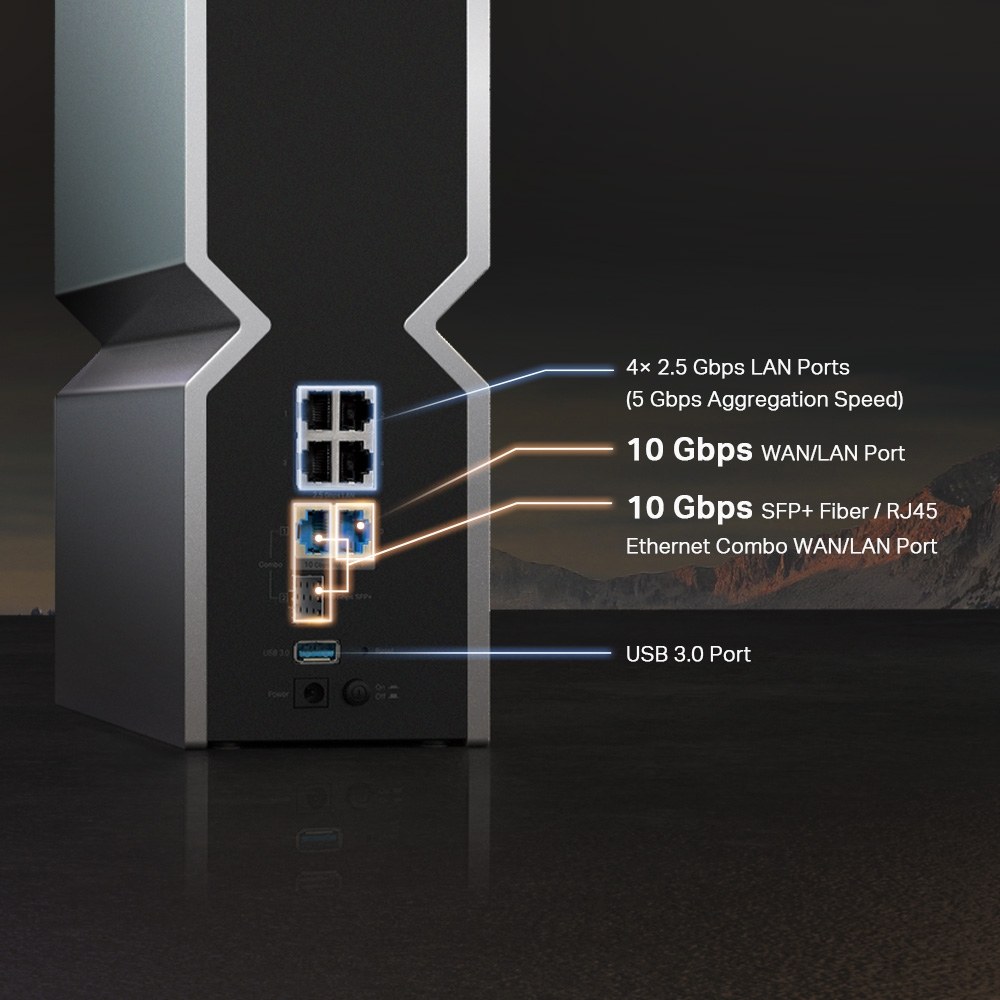 Фото Трехдиапазонный маршрутизатор TP-Link Archer BE800 Wi-Fi 7 BE19000