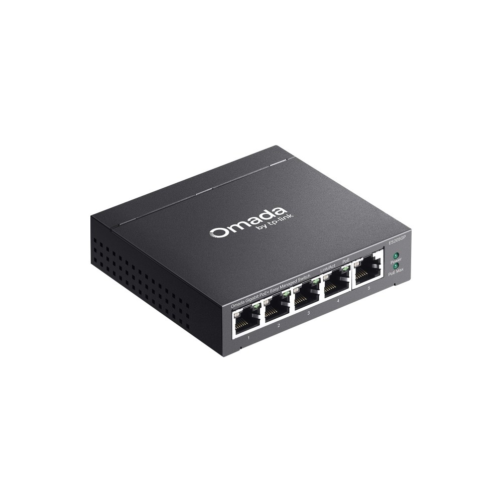 Фото Коммутатор TP-Link Omada 5-Port Gigabit Easy Managed Switch with 4-Port PoE+