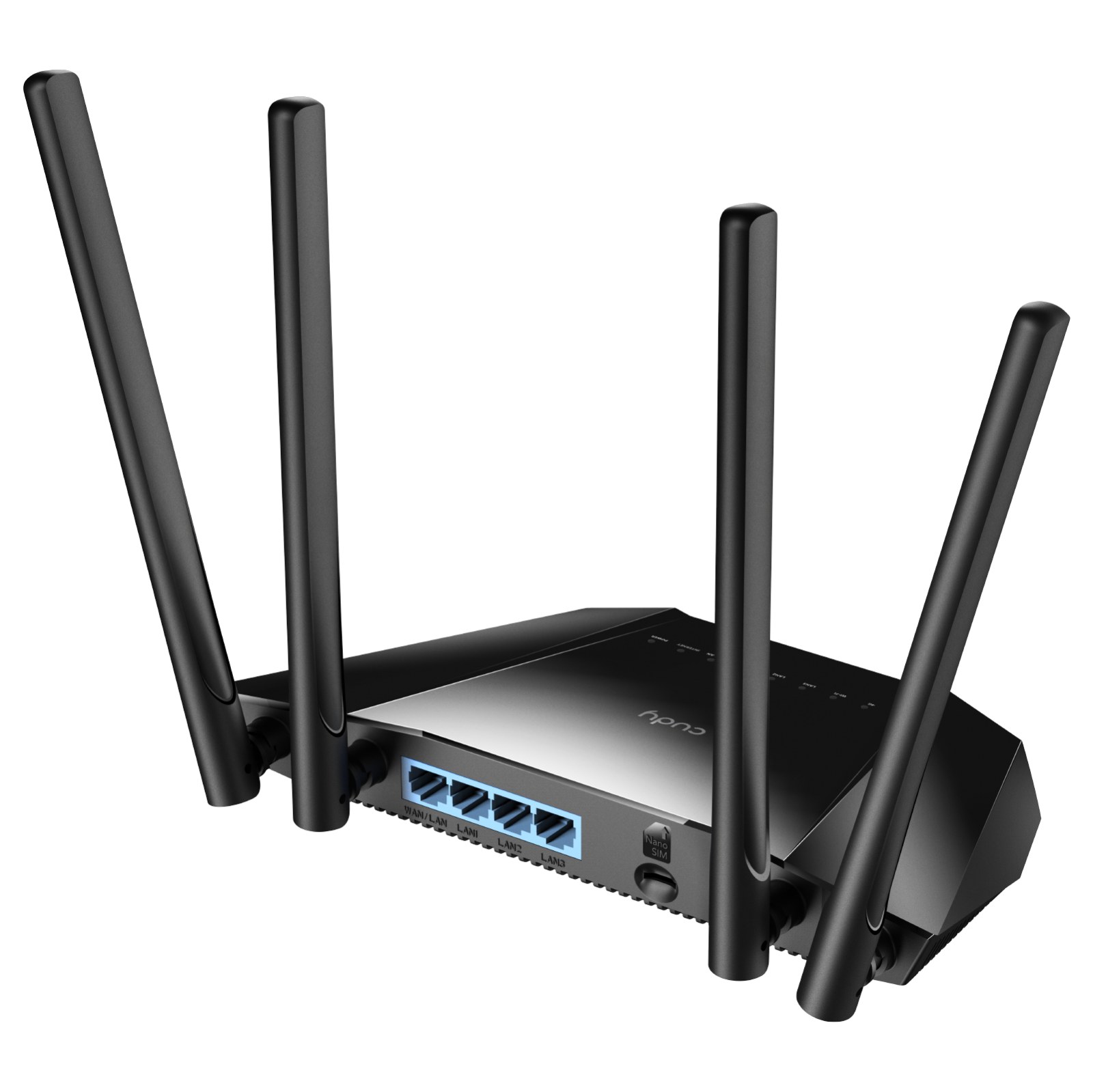 Фото Роутер беспроводной Cudy LT400 N300 10/100BASE-TX/4G cat.4 черный