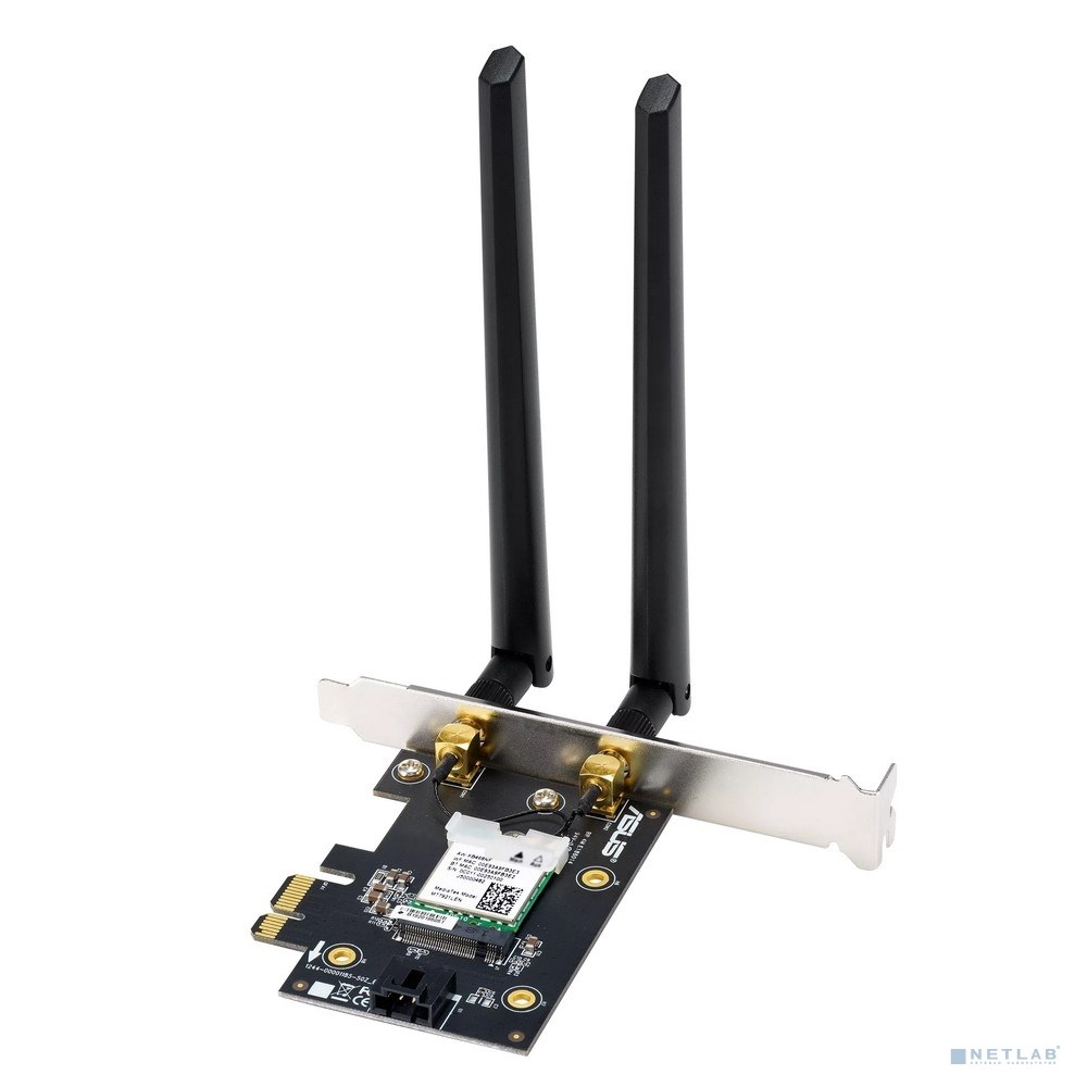 Фото Адаптер беспроводной связи (Wi-Fi) Asus PCE-AXE5400/EU (90IG07I0-ME0B10)
