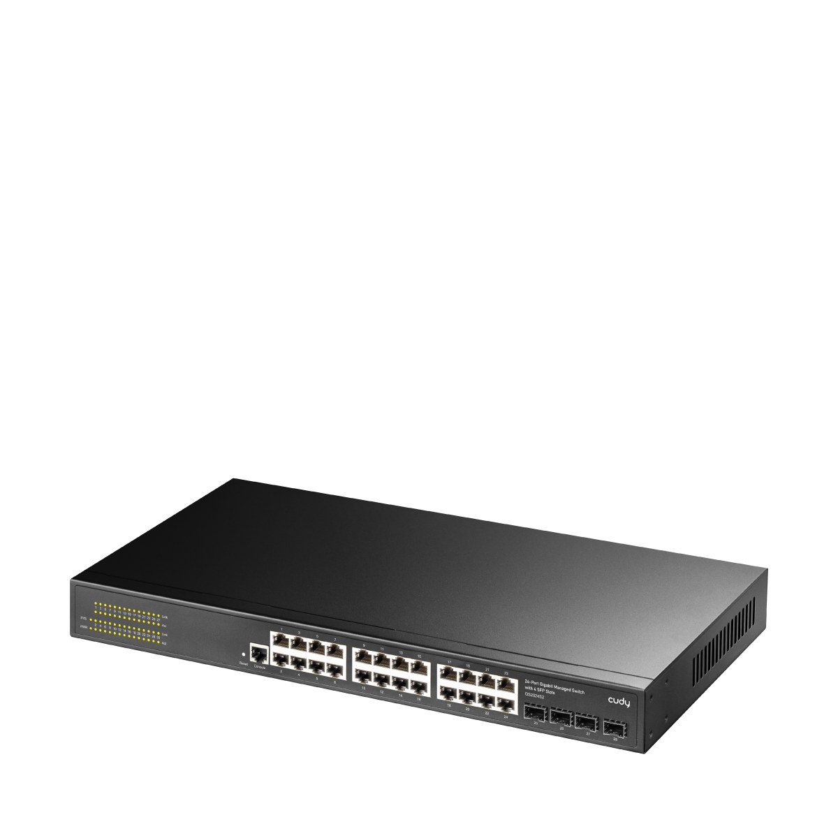 Фото Коммутатор Cudy GS2024S2, 24×1 Гбит/с, 4×1 Гбит/с SFP