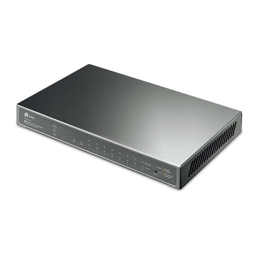 Фото Коммутатор TP-Link SMB TL-SG2008 8-port Pure-Gigabit Desktop Smart Switch, 8 10/100/1000Mbps RJ45 ports, Tag-based VLAN, STP/RSTP/MSTP, IGMP V1/V2/V3 Snooping, DHCP Filtering, 802.1P Qos, Rate Limiting, Voice VLAN,