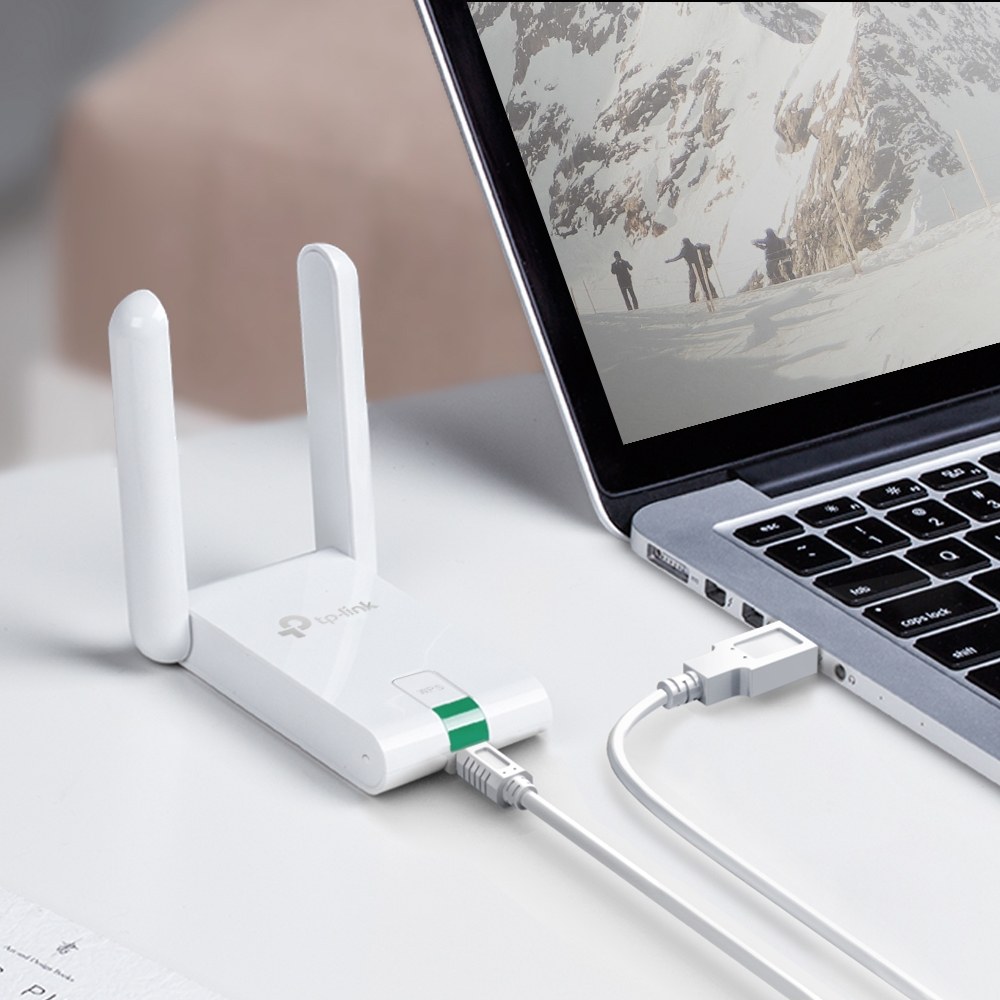 Фото Сетевой адаптер TP-Link SOHO TL-WN822N Адаптер W300M High-Power Wireless USB Adapter, 2x2 MIMO, 802.11n