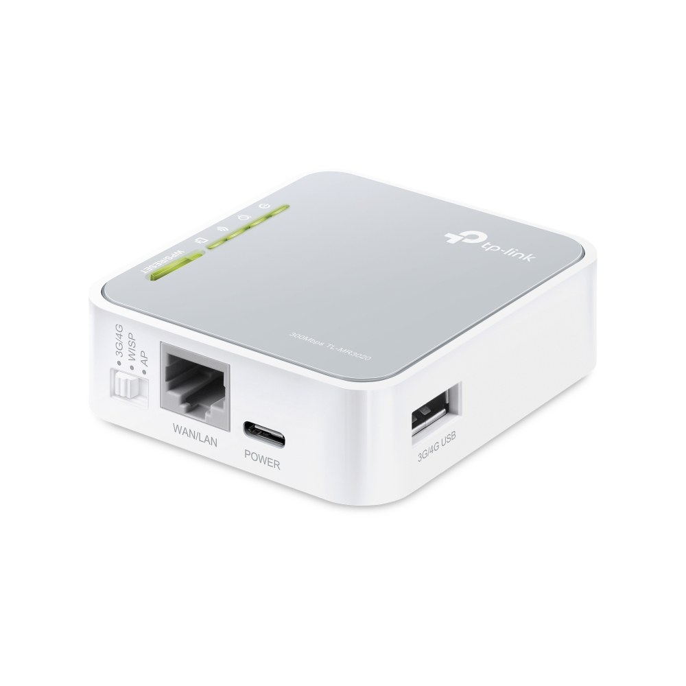 Фото Маршрутизатор беспроводной TP-Link SOHO TL-MR3020 10/100BASE-TX