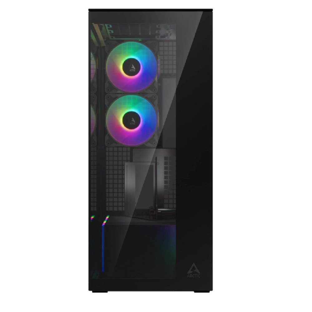 Фото Компьютерный корпус Arctic Cooling ARCTIC Xtender VG (Mirror Black) арт. ACPCC00019A