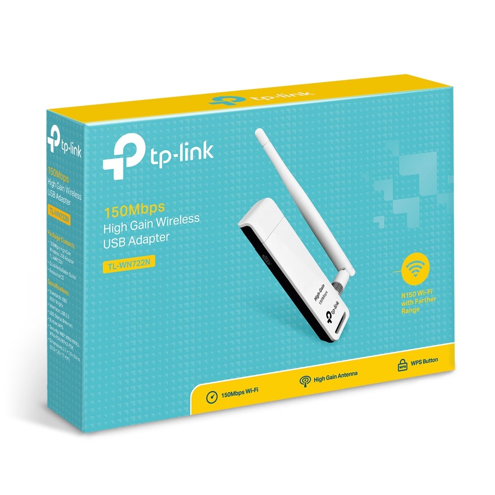 Фото USB Wi-Fi адаптер TP-Link TL-WN722N N150