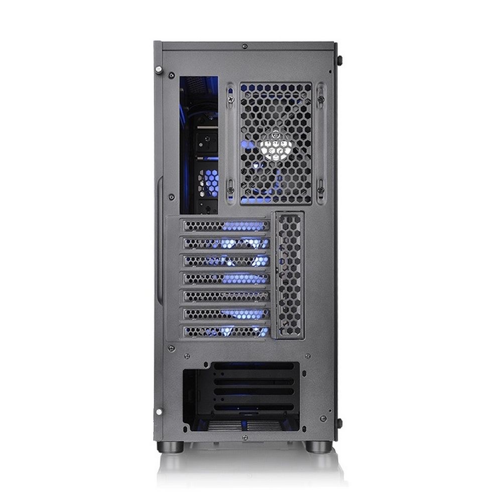 Фото Компьютерный корпус V200 TG RGb CA-1K8-00M1WN-01 Black/Win/SPCC/Tempered Glass*1/120мм RGb Fans*3 + 120мм Standard Fan*1/MB Sync