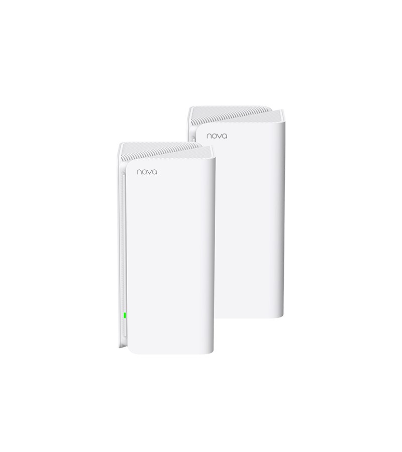 Фото Двухдиапазонная гигабитная Wi-Fi Mesh система AX5400, 2,4/5 ГГц, до 5378 Мбит/с, 3x1Гбит/с Tenda MX15 Pro (2-pack)