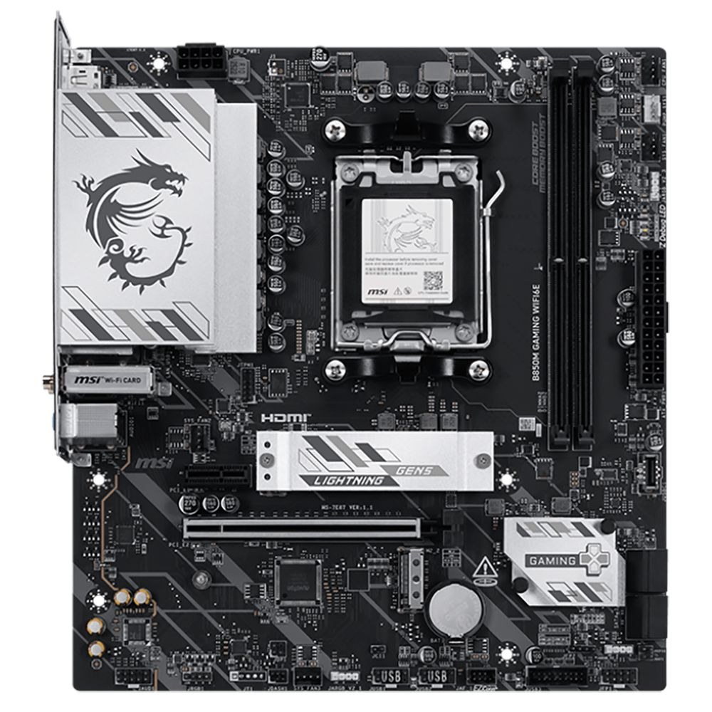 Фото Материнская плата MSI B850M GAMING WIFI6E
