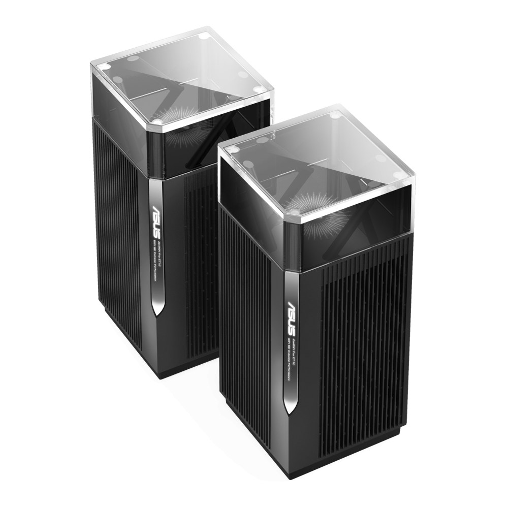 Фото Роутер ASUS ET12(2-PK), из 2 точек доступа, 802.11 a/b/g/n/ac/ax, 2,4 + 5 гГц; 90IG06U0-MO3A20