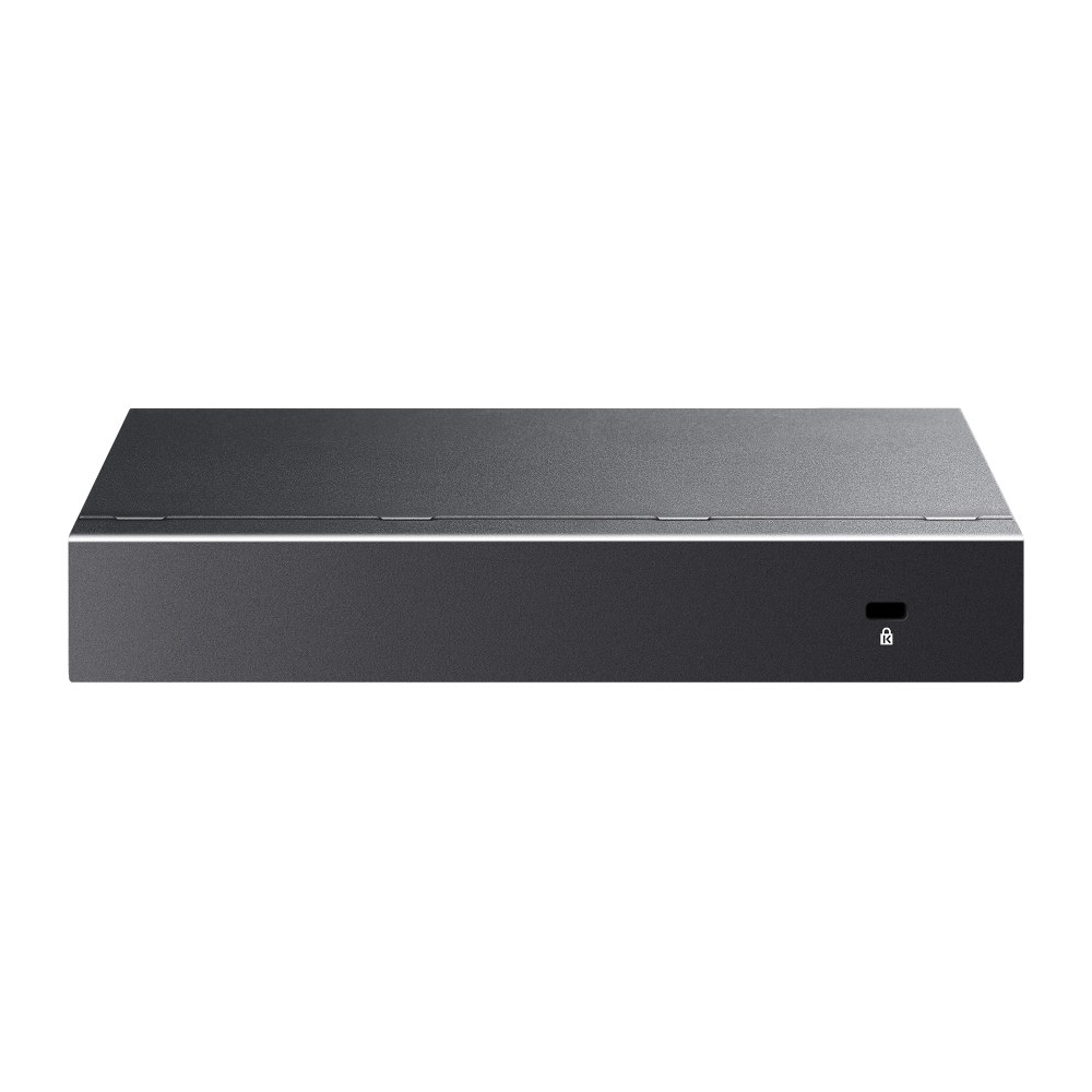 Фото Коммутатор настольный TP-Link TL-SG1005P-PD с 5 гиг. портами (1 порт с входящим PoE++, 4 порта с исходящим PoE+), бюджет PoE: 9, 21, 47 или 66 Вт (зависит от используемого стандарта входящего PoE)