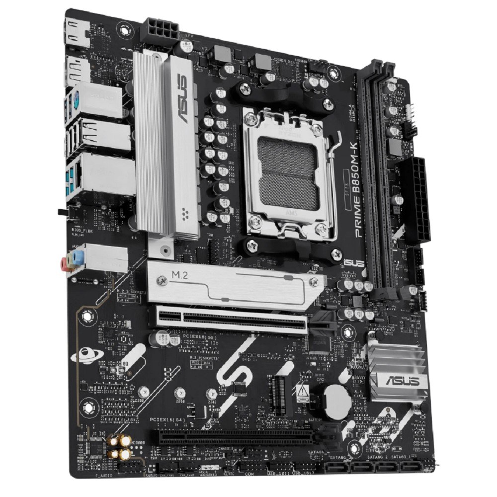 Фото Материнская плата Maxsun Challenger B850M-K, AM5, AMD B850, 2xDDR5, 2xSATA, 1xM.2, 1xPCIe 5.0 x16, 1xPCIe 3.0 x1, 1xHDMI, 1x1Gb LAN, 4xUSB-A 5Gbps, 2xUSB-A 2.0, 2x3.5 мм, 5.1, mATX