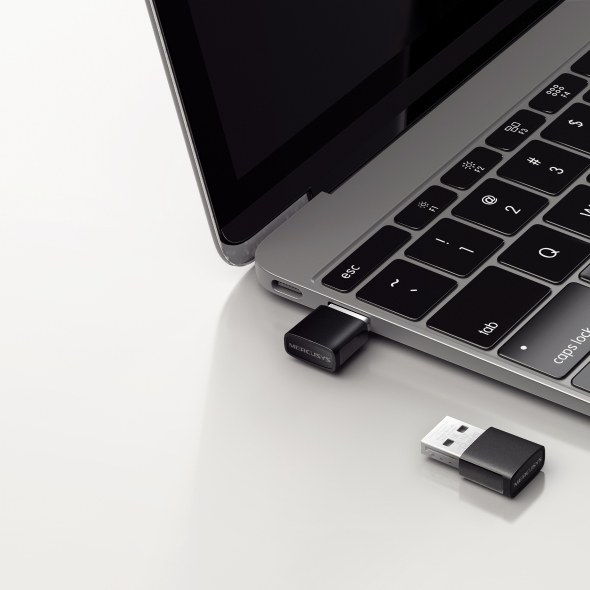 Фото Сверхкомпактный USB-адаптер Mercusys MA12N с поддержкой Wi-Fi N300
