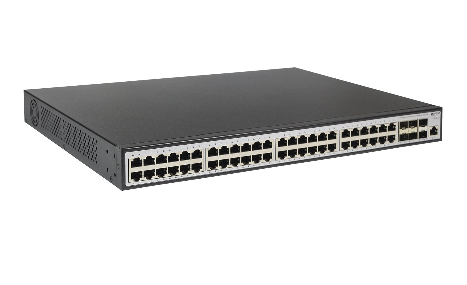 Фото Коммутатор Origo OS3254P/370W/A2A, 48×1 Гбит/с PoE+ + 6×10 Гбит/с SFP+, управляемый