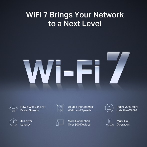 Фото Маршрутизатор трехдиапазонный Wi-Fi Mercusys MR47BE