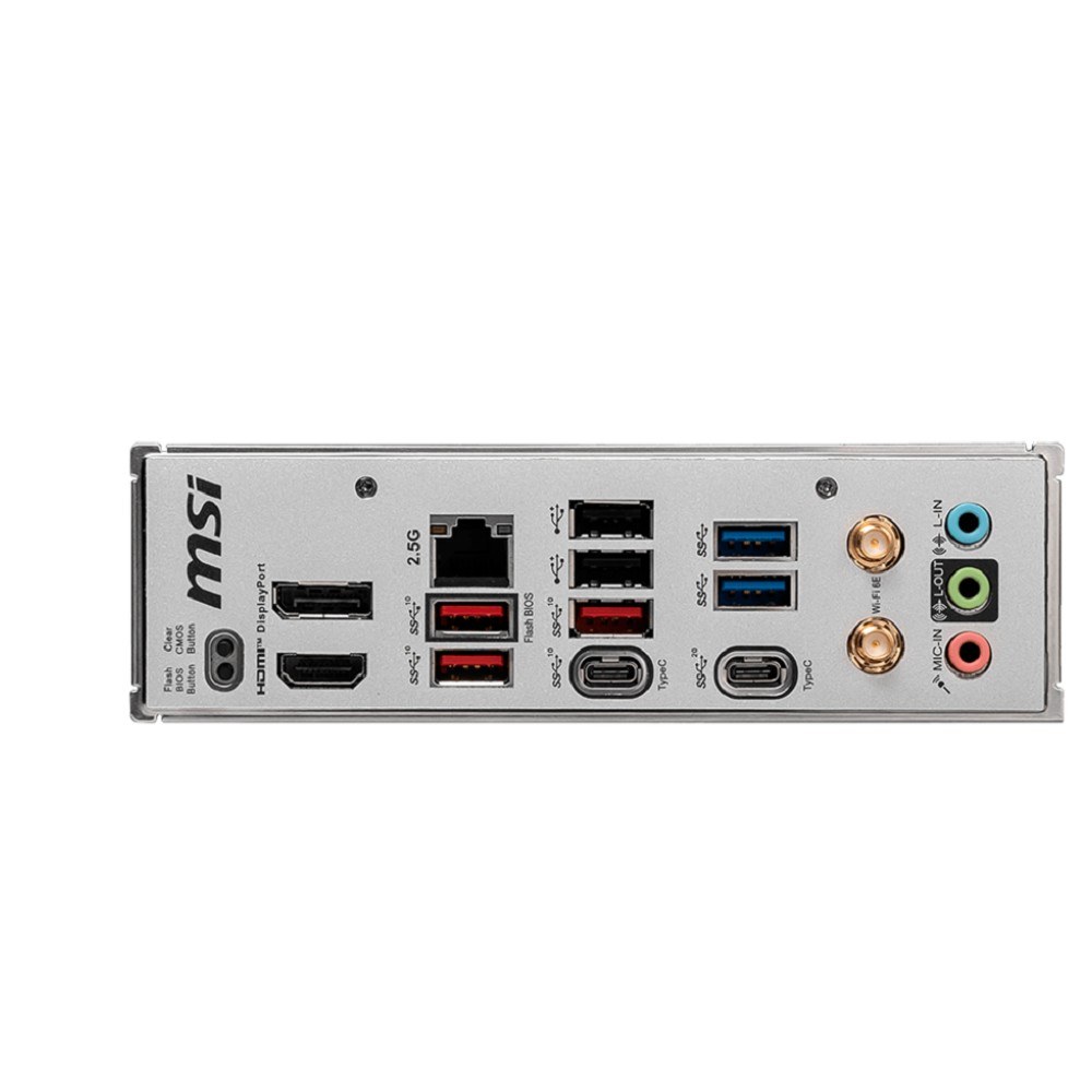 Фото Материнская плата MSI B650M PROJECT ZERO, AM5, AMD B650, 4xDDR5, 4xSATA, 2xM.2, 1xPCIe 4.0 x16, 1xPCIe x1, 1xDP, 1xHDMI, 1x 2.5Gb LAN, 2xUSB-A 2.0, 2xUSB 3.2 Gen 1, 3xUSB 3.2 Gen 2, 3x3.5 мм, 7.1, mATX
