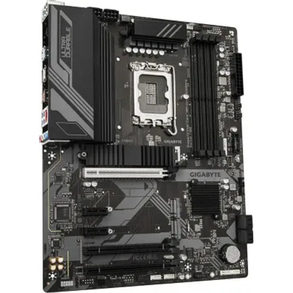 Фото Материнская плата Gigabyte Z790 D, LGA 1700, Intel Z790, 4xDDR5, 4xSATA, 3xM.2, 1xPCI-E 3.0 x1, 1xPCI-E 4.0 x4, 1xPCI-E 5.0 x16, 1xHDMI, 1xDP, 1x 2.5Gb LAN, 4xUSB-A 2.0, 4xUSB-A 3.2 Gen 1, 1xUSB 3.2 Gen 2, 7.1, ATX
