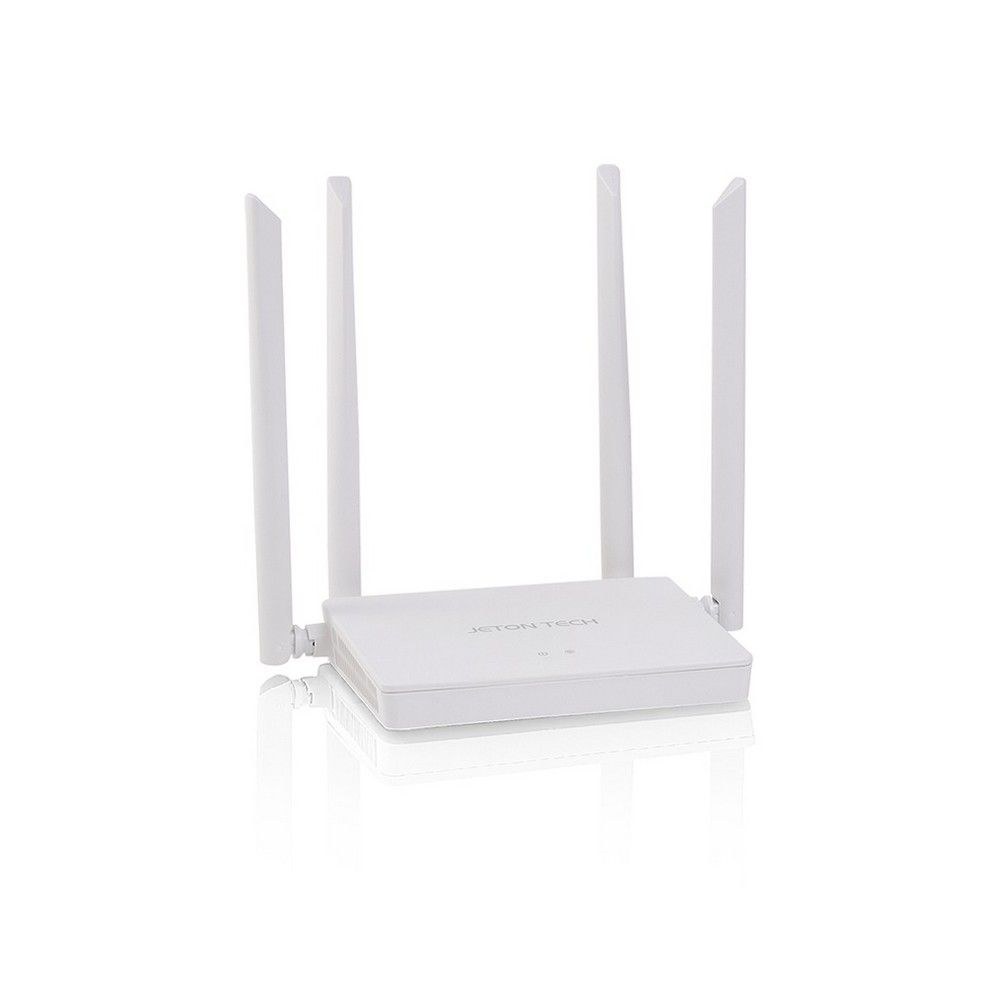 Фото Двухдиапазонный гигабитный роутер Wi-Fi 5 Mesh Router Tech Jeton AC1200 Air, белый