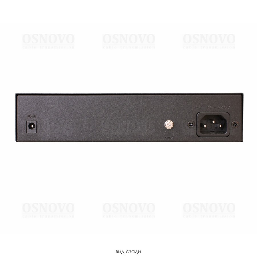 Фото Коммутатор Osnovo SW-80802/L(150W) 8G 2SFP 8PoE+ 150W управляемый