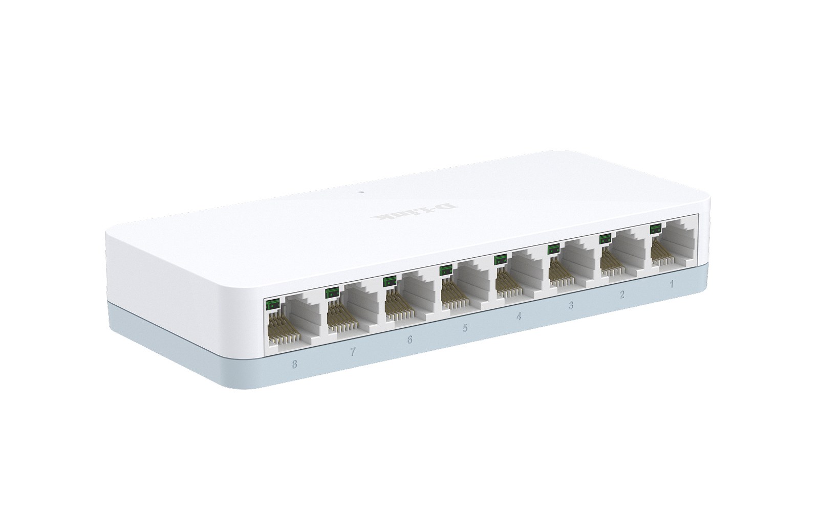 Фото Коммутатор D-Link DES-1008C Коммутатор, 8x100Base-TX, корпус пластик