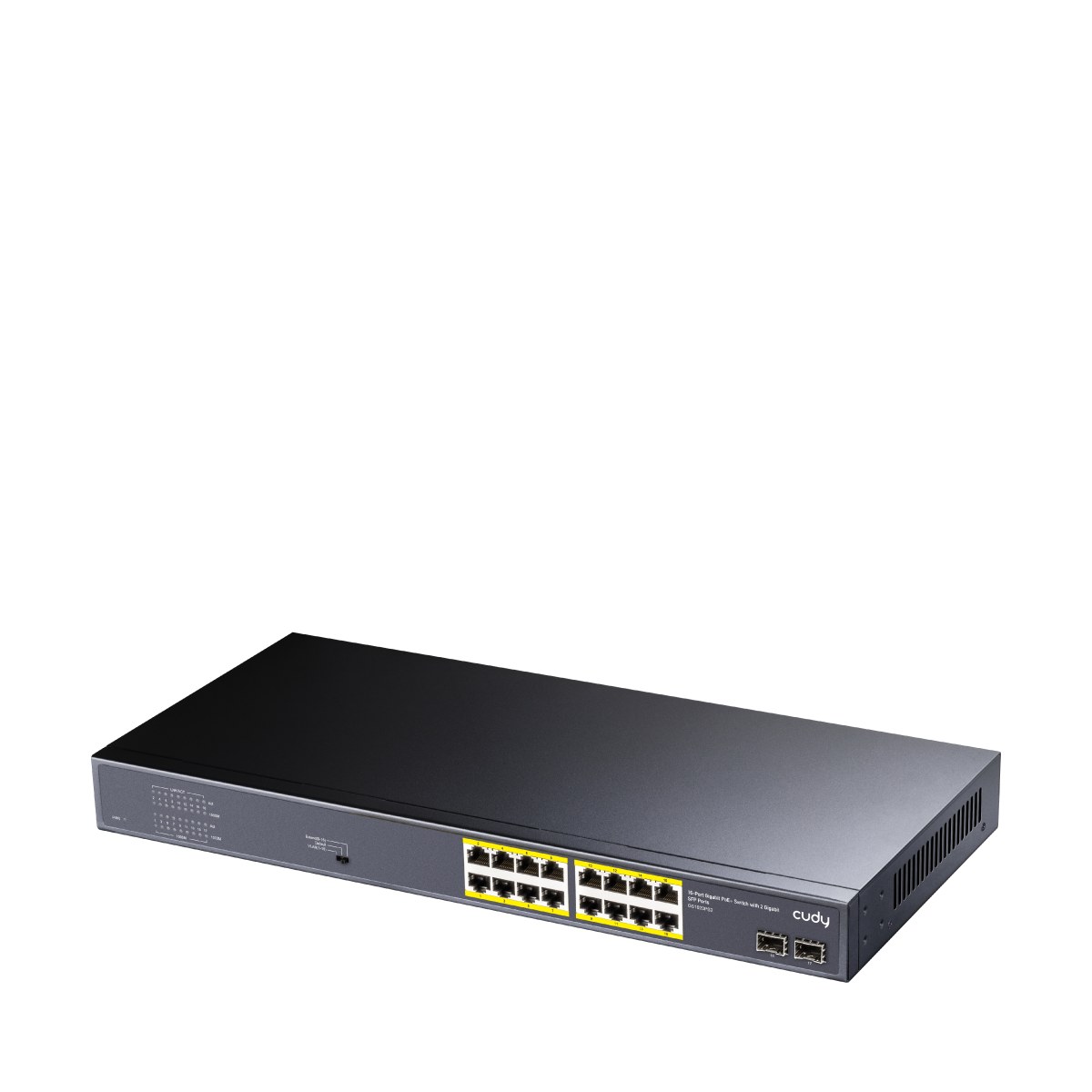 Фото Коммутатор Cudy GS1020PS2, 16×1 Гбит/с, 2×1 Гбит/с SFP