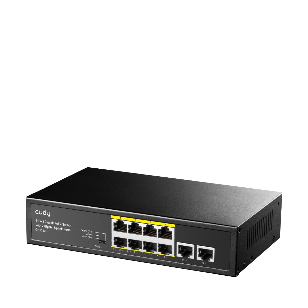 Фото Коммутатор Cudy GS1010P, 8×1 Гбит/с, 2×1 Гбит/с