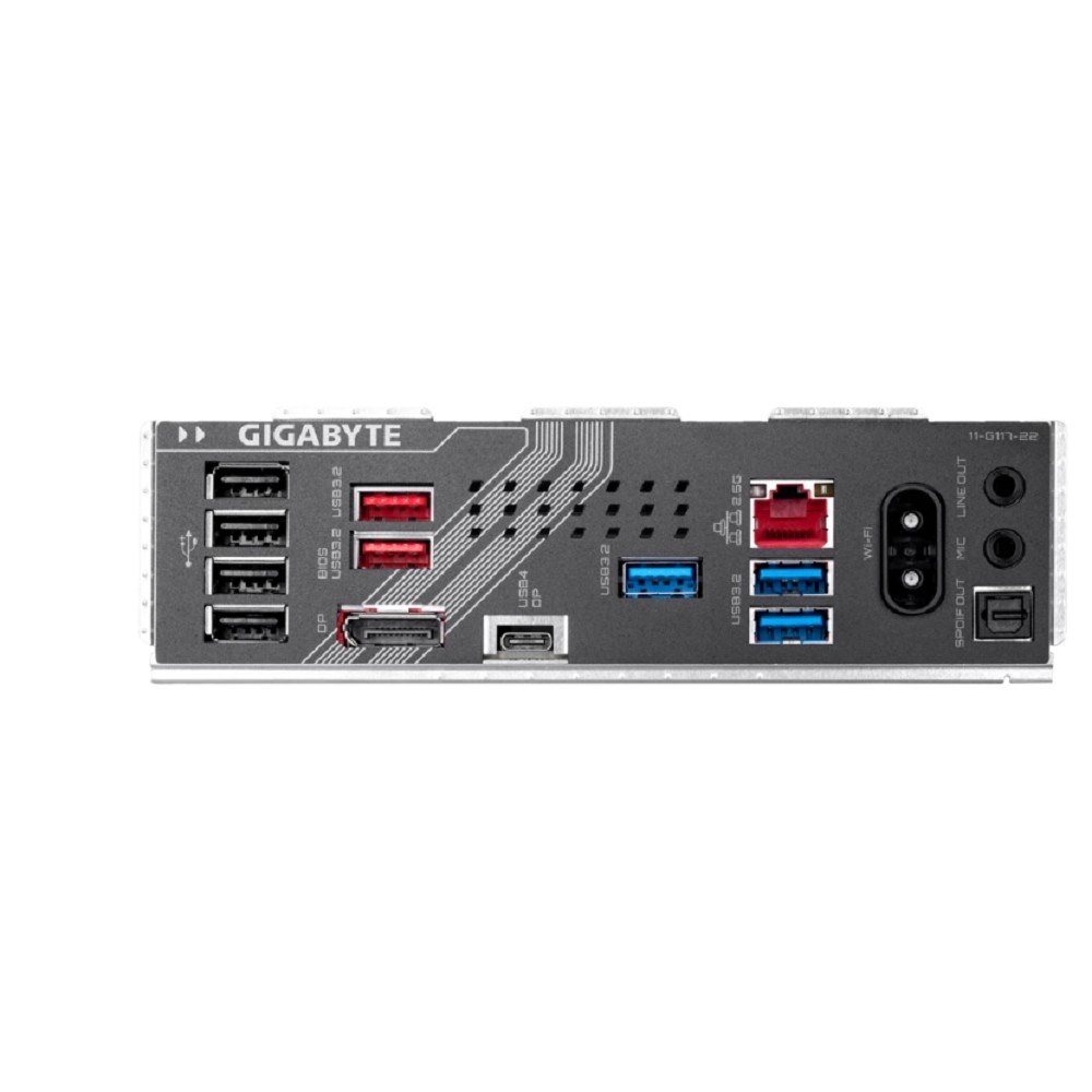 Фото Материнская плата Gigabyte Z890 GAMING X WIFI7, LGA 1851, Intel Z890, 4xDDR5, 4xSATA, 4xM.2, 1xPCIe 5.0 x16, 2xPCIe 4.0 x4, 1xDP, 1xUSB-C, 1x 2.5Gb LAN, 3xUSB-A 3.2 Gen 1, 2xUSB-A 3.2 Gen 2, 4xUSB-A 2.0, 1xUSB4, 2x3.5 мм, 7.1, ATX