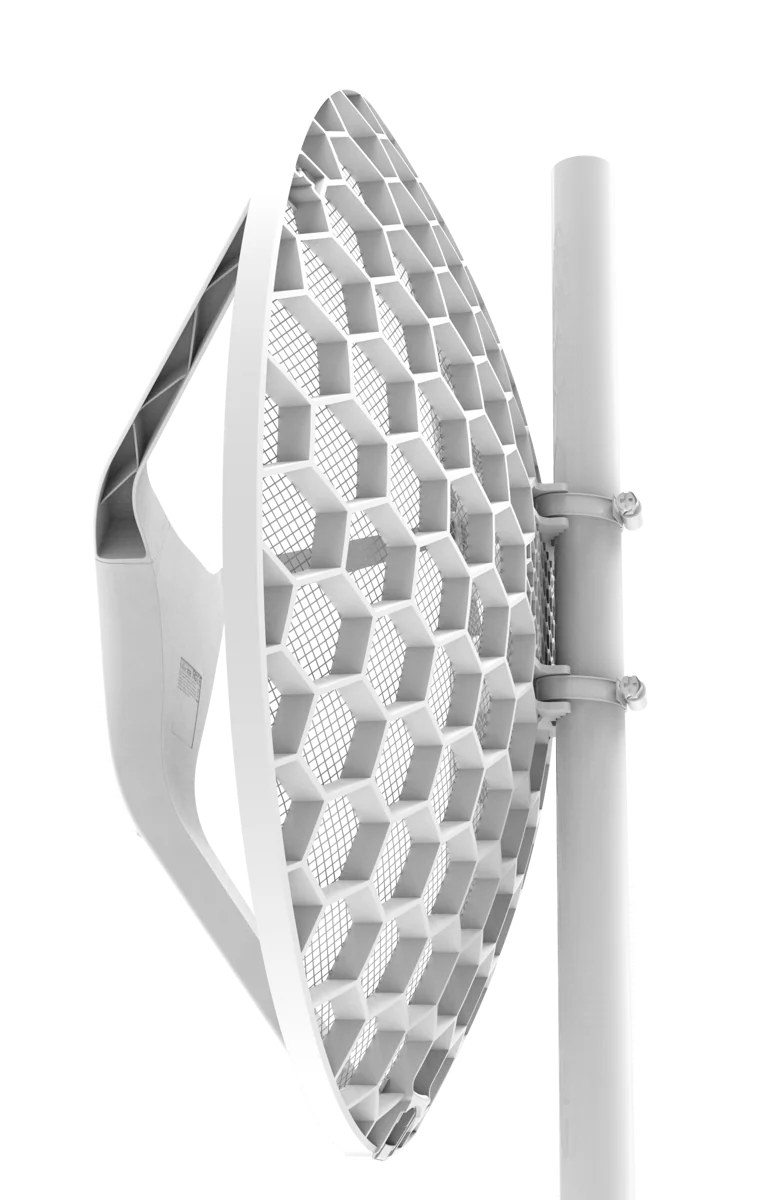 Фото Точка доступа MikroTik Pack of 4x LHG XL 5 ac with 27dBi 5GHz antenna, Dual Chain 802.11ac wireless, 716MHz CPU, 256MB RAM, 1x Gigabit LAN, POE, PSU, RouterOS L3