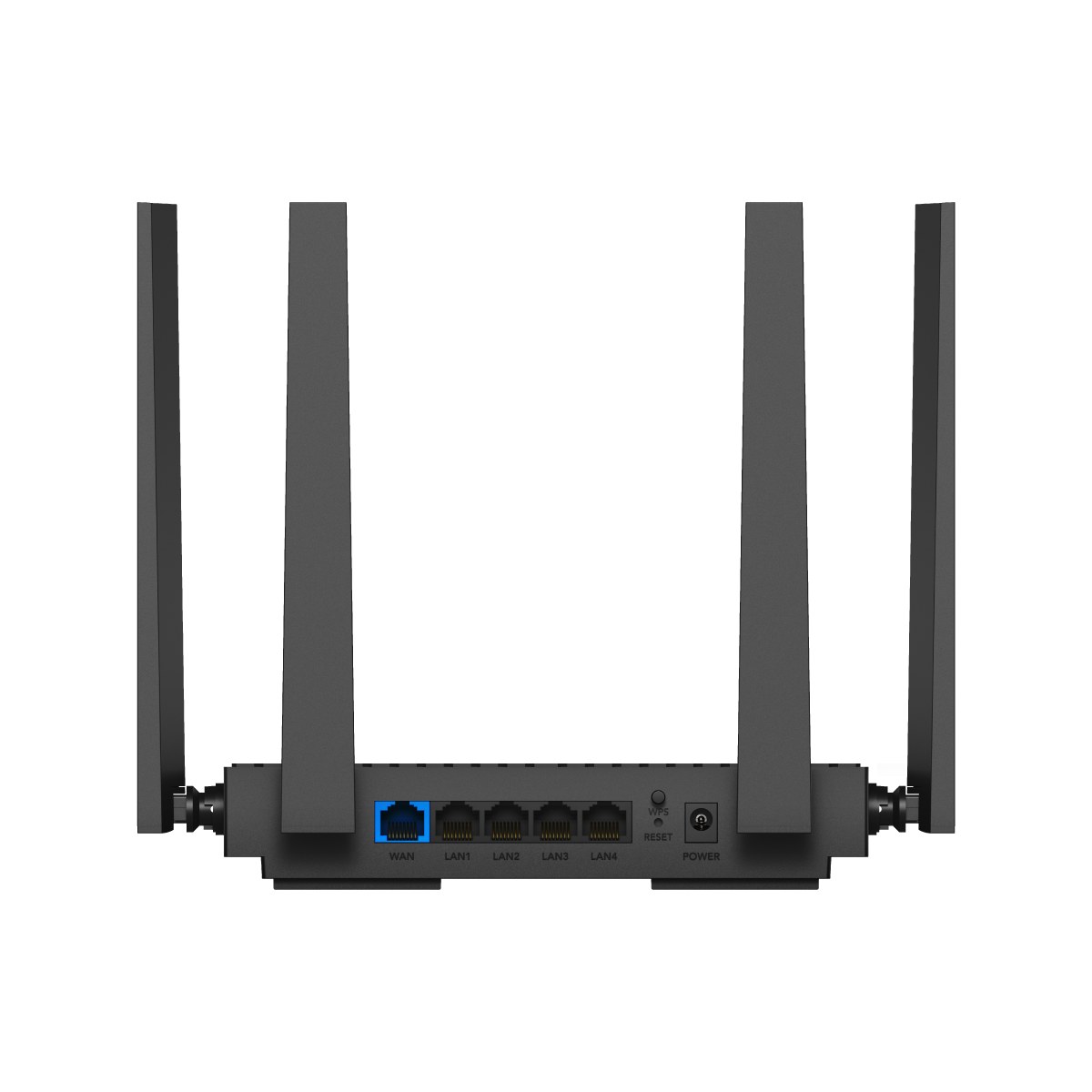 Фото Роутер беспроводной Cudy WR3000E 2.0 Гигабитный роутер Wi-Fi 6 AX3000, 2,4/5 ГГц, до 2976 Мбит/с, 5x1 Гбит/с, IPv6, 4 антенны, черный