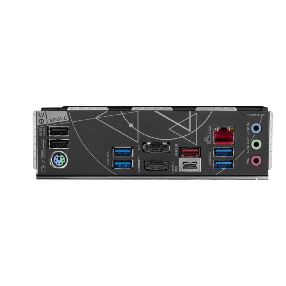 Фото Материнская плата Gigabyte Z790 EAGLE, LGA 1700, Intel Z790, 4xDDR5, 4xSATA, 3xM.2, 1xPCIe 5.0 x16, 1xPCIe 4.0 x4, 1xPCIe 3.0 x1, 1xHDMI, 1xDP, 1x 2.5Gb LAN, 4xUSB-A 3.2 Gen 1, 1xUSB-A 3.2 Gen 2, 2xUSB-A 2.0, 1xUSB-C 3.2 Gen 2, 3x3.5 мм, 7.1, ATX