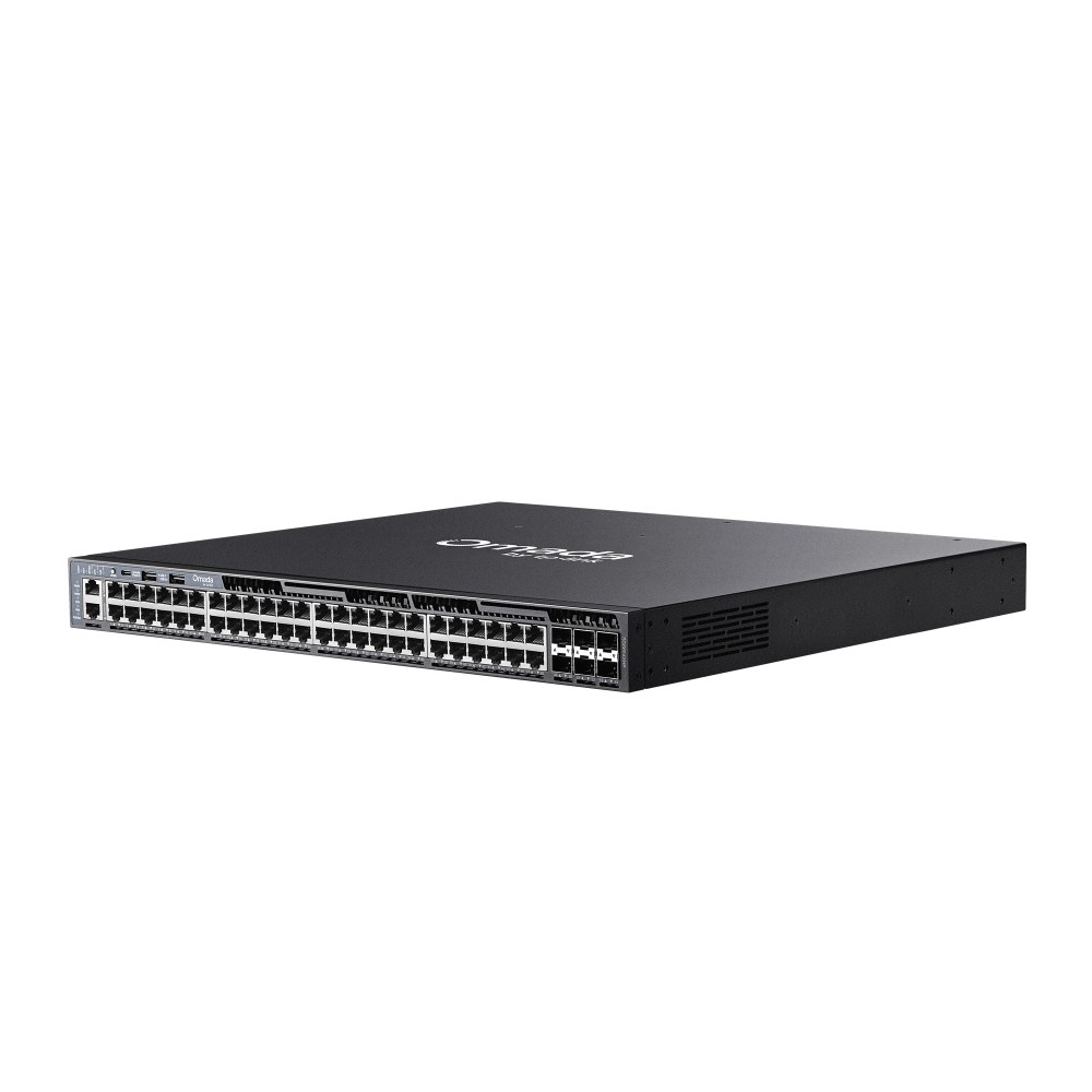 Фото Стекируемый управляемый коммутатор TP-Link SG6654XHP 3го уровня Omada с 48 гигабитными портами PoE+ и 6 портами SFP+