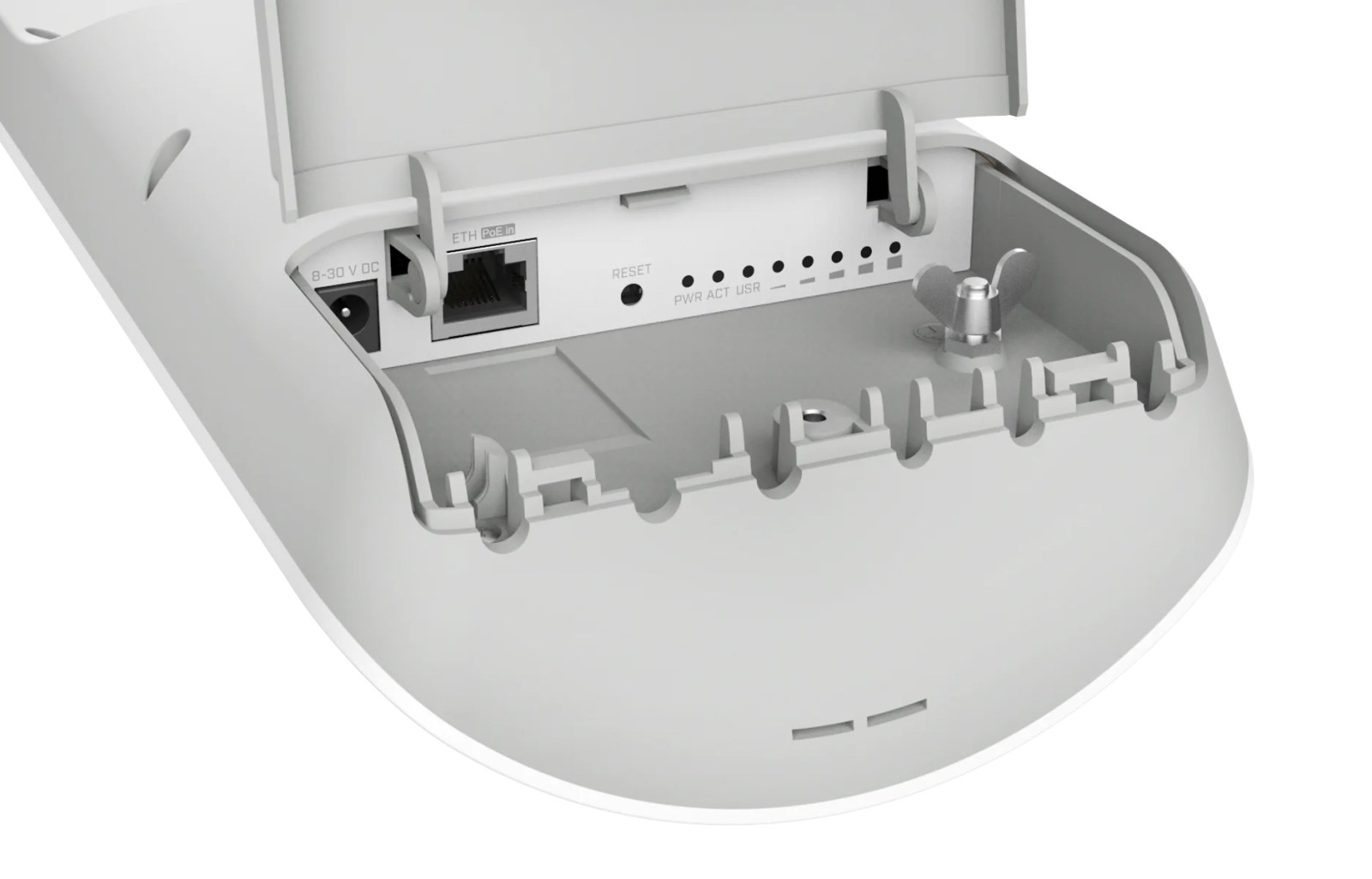 Фото Точка доступа MikroTik Mant Box 2 с секторной антенной 120 градусов, 2,4Ghz (RB911G-2HPnD-12S)