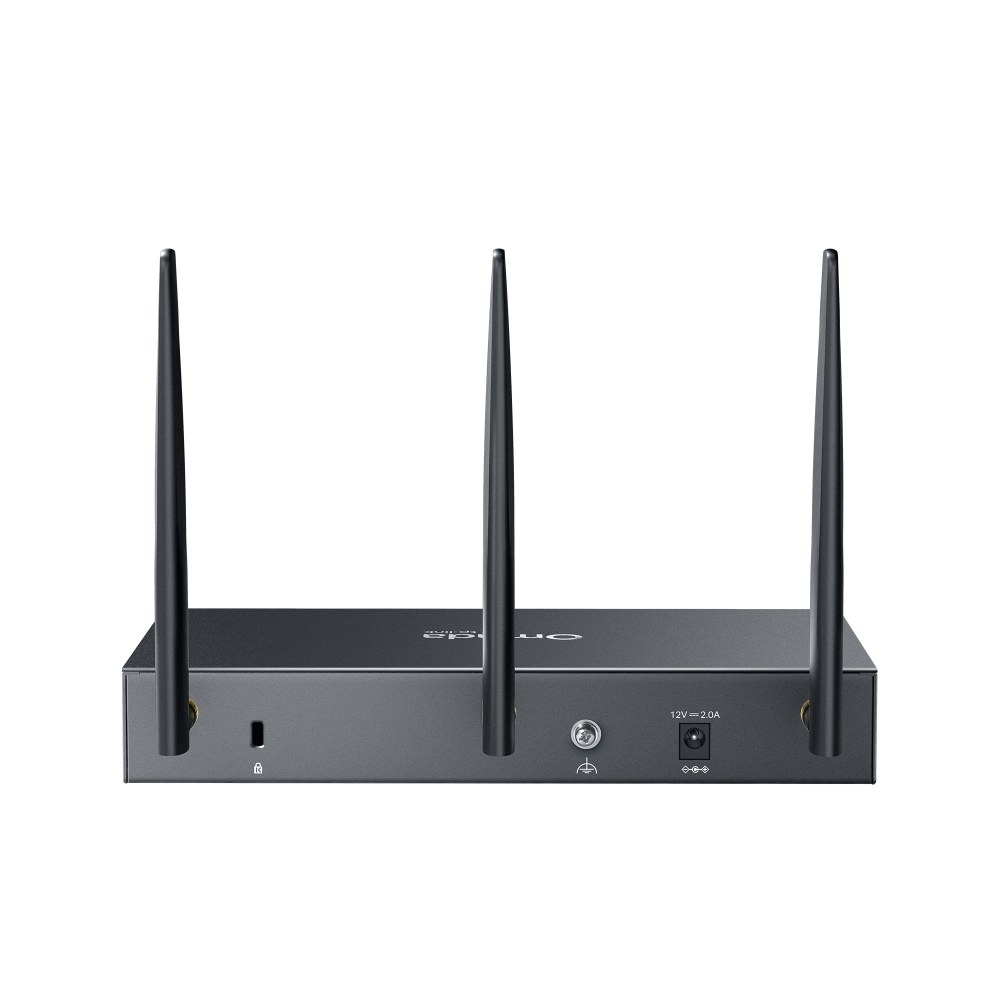 Фото VPN-маршрутизатор TP-Link ER706W Omada с гигабитными портами и поддержкой Wi-Fi AX3000, 1 гиг. SFP WAN/LAN, 1 гиг. RJ45 WAN, 4 гиг. RJ45 WAN/LAN, USB 3.0, до 574 М/с на 2,4 ГГц + до 2402 М/с
