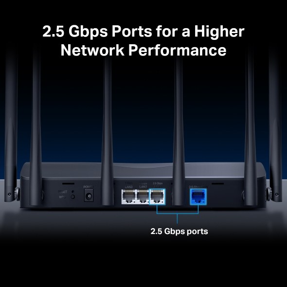 Фото Двухдиапазонный беспроводной маршрутизатор Wi-Fi Mercusys MR37BE