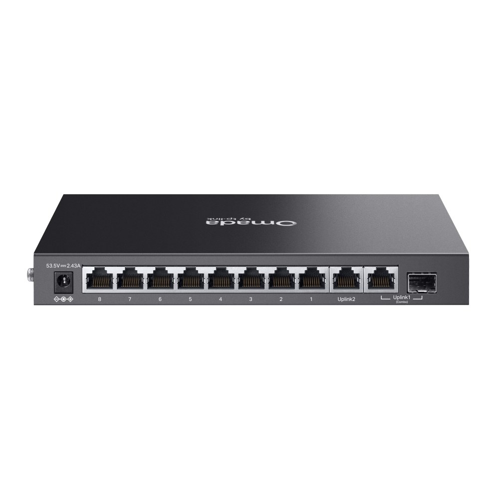 Фото Коммутатор TP-Link Omada 10-Port Gigabit Easy Managed Switch with 8-Port PoE+