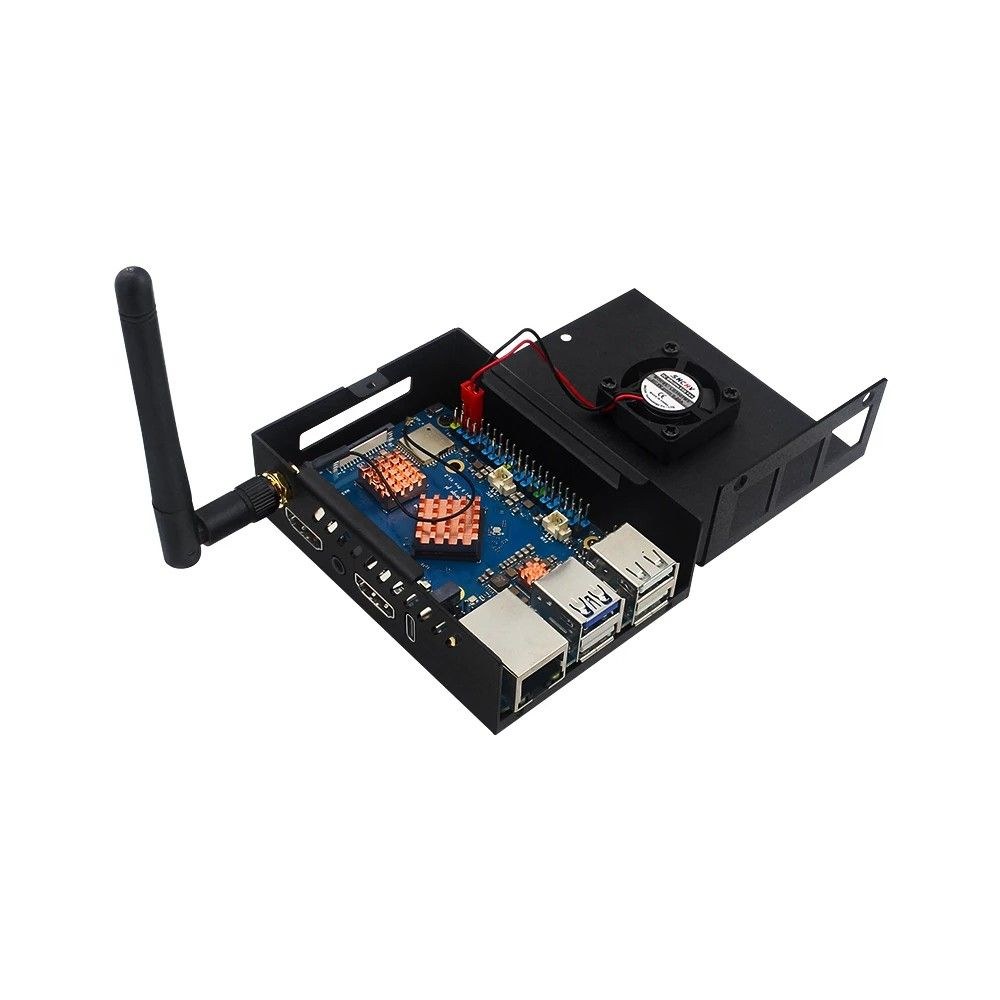 Фото Компьютерный корпус ACD Orange Pi 5 pro metal case