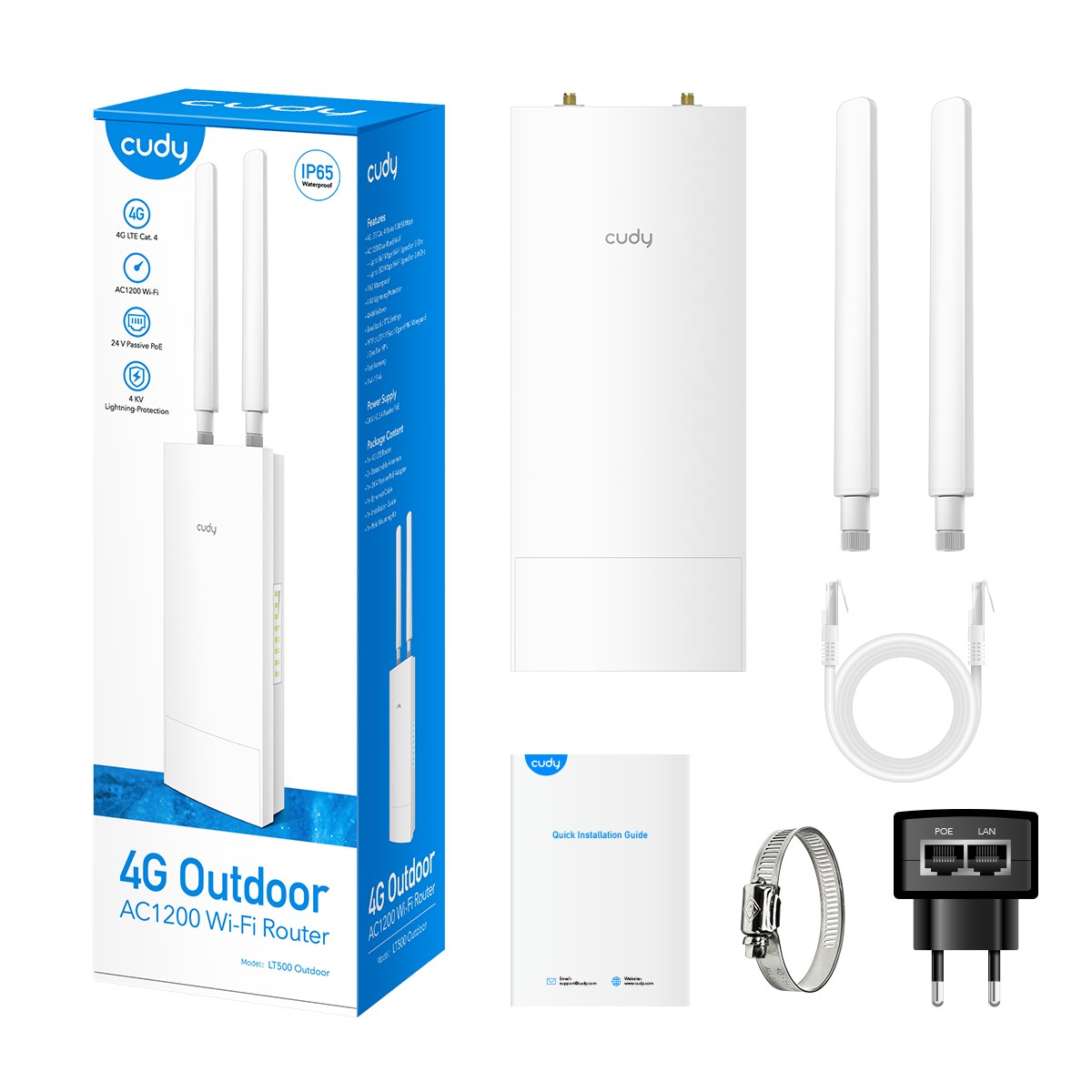 Фото Точка доступа Cudy LT500 OUTDOOR AC1200
