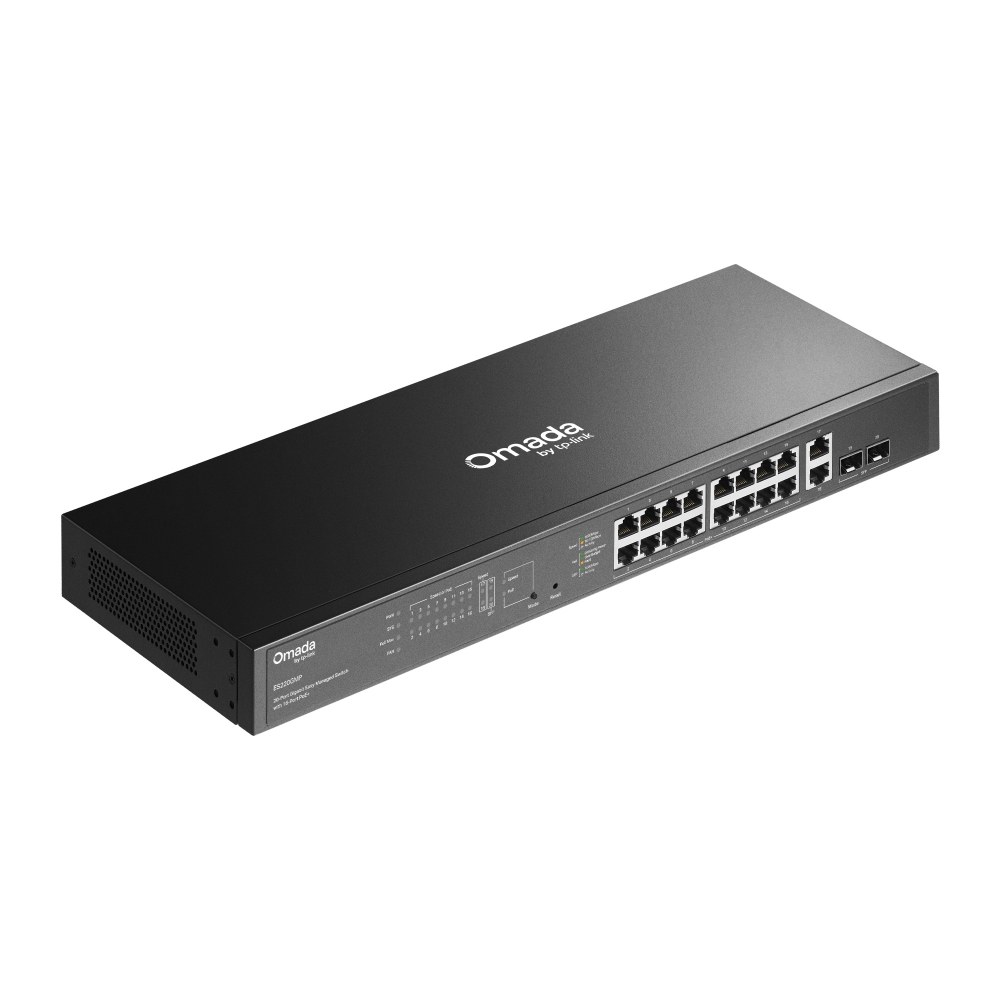 Фото Коммутатор TP-Link Omada 20-Port Gigabit Easy Managed Switch with 16-Port PoE+