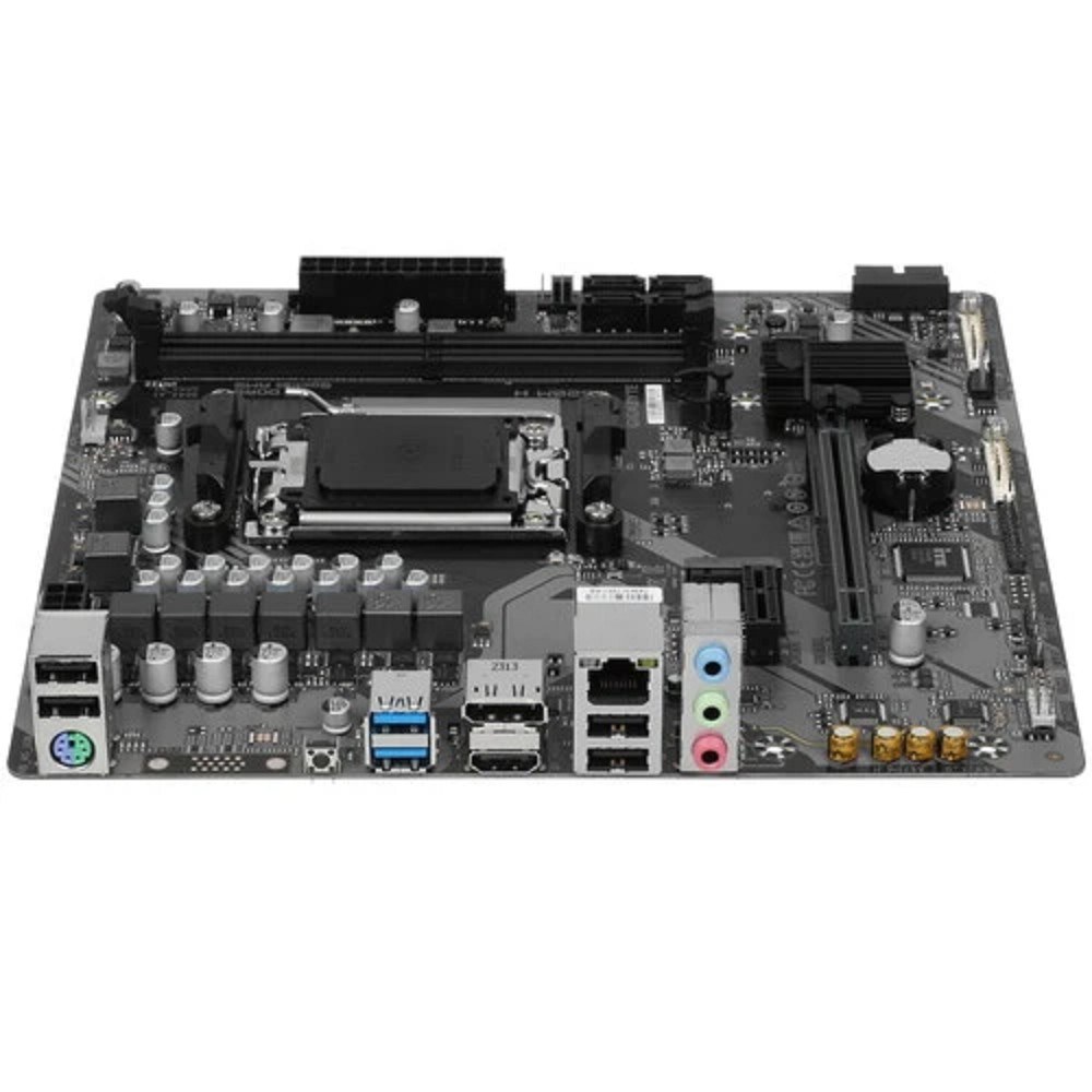 Фото Материнская плата Gigabyte A620M H (V1.2/V2.0), SocketAM5 AMD A620 2xDDR5 mATX AC`97 8ch(7.1) GbLAN RAID+VGA+HDMI