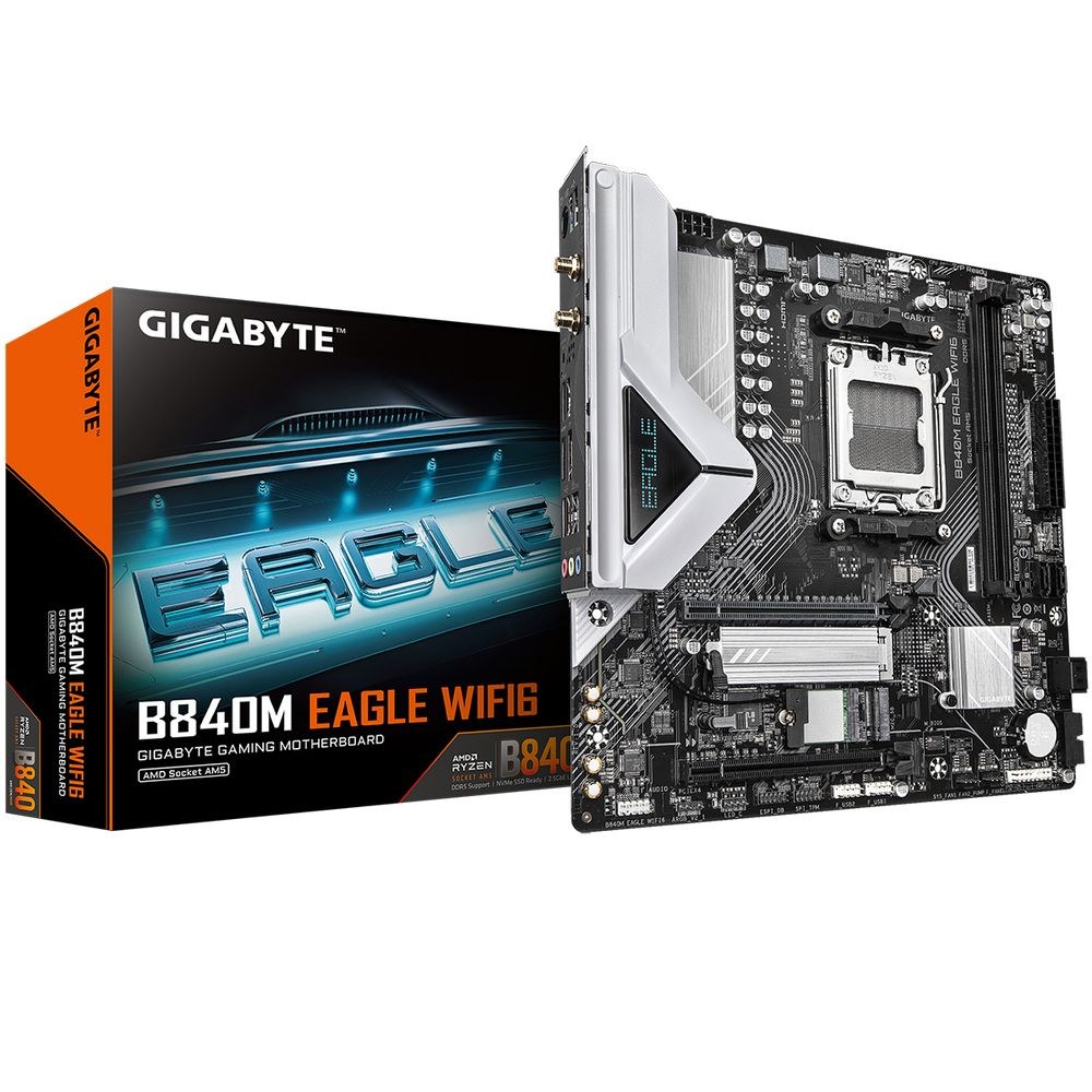 Фото Материнская плата Gigabyte B840M EAGLE WIFI6, RTL