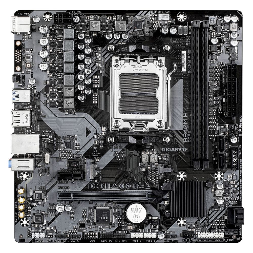 Фото Материнская плата Gigabyte B840M H, RTL